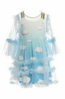 Outer Tulle, Cloud Dress, Fairy Look, Cute Sun, Pastel Fashion, Quirky Fashion, Polyester Spandex Fabric, Kawaii Dress, Sun Dress