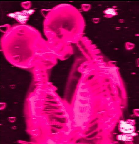 Pink Skeleton, Pink And Black, Dark Pink, Skeleton, Hot Pink, A Place, Kiss, Tumblr, Pink