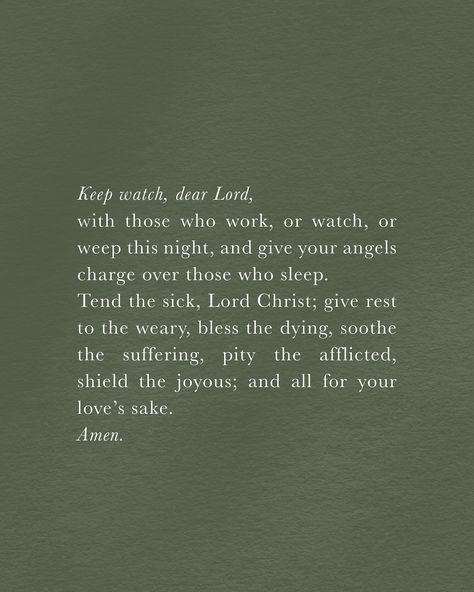 When you don’t know what to pray, we can look to liturgies and prayers written by those who have gone before us. In your sorrow and burden, pray the Compline (found in the Book of Common Prayer) today, asking the Lord to meet the heavy needs we feel so helpless to meet. Hosanna Revival, Book Of Common Prayer, Dear Lord, Praise God, Prayer Quotes, Don T Know, The Lord, Written By, Love You