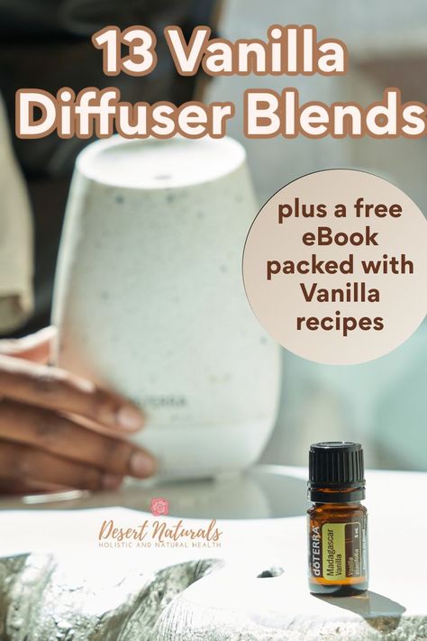 doTERRA Vanilla is warm and inviting and goes well with almost any essential oil. Here are 13 diffuser blends featuring doTERRA Vanilla. Blends include Pumpkin Spice! Grab these vanilla essential oil diffuser blends and your home will smell fabulous without toxic candles or air freshener sprays. You'll feel calm and relaxed and get the benefits of Vanilla Essential oil. Doterra Vanilla Diffuser Blends, Vanilla Essential Oil Blends Diffuser, Doterra Madagascar Vanilla, Vanilla Diffuser Blends, Diffuser Blends Doterra, Healing Naturally, Essential Oils Diffuser Blends, Doterra Diffuser, Doterra Diffuser Blends