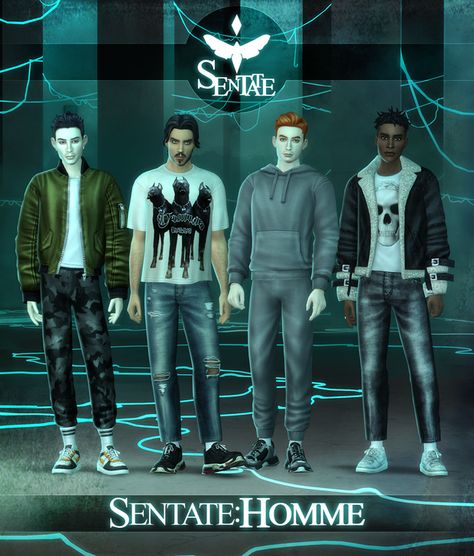 Sims 4 Cc Board, Sims 4 Cc Sentate, Sentate Sims 4 Cc, Sim4 Mods, Alt Boys, Mods Sims 4, Sims Love, Los Sims 4 Mods, Sims 4 Men Clothing