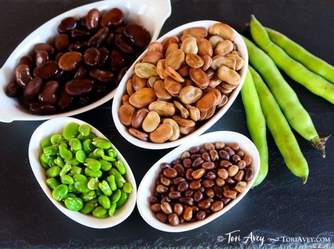 Learn how to cook all varieties of fava beans to prepare them for use in recipes. Includes storage and freezing techniques. Roasted Fava Beans, Fava Beans Recipes, Spring Dishes, Cooking Tutorials, Fava Beans, Freezer Cooking, Portuguese Recipes, Dried Beans, Foods To Avoid