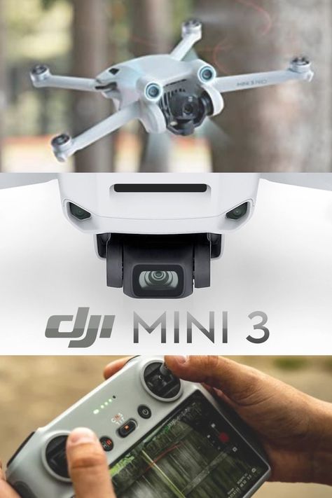 DJI Mini 3 Pro (DJI RC) – Lightweight and Foldable Camera Drone with 4K/60fps Video, 48MP Photo, 34-min Flight Time, Tri-Directional Obstacle Sensing, Ideal for Aerial Photography and Social Media Dji Mini 3 Pro, Drone With Camera, Camera Drone, Mini Drone, 4k Video, Best Amazon, Drone Camera, Aerial Photography, Drones