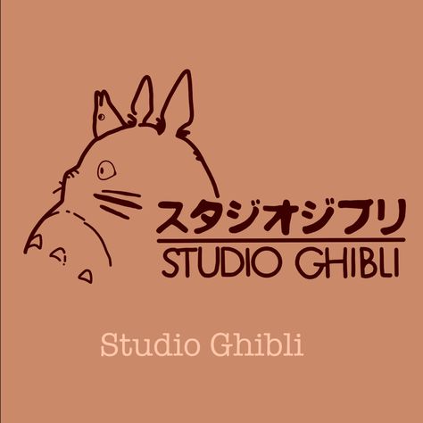 Ghibli Studio Logo, Studio Ghibli Logo, Ghibli Logo, My Studio Ghibli, Stickers Ideas, Ghibli Studio, College Days, Mail Icon, Ghibli Artwork