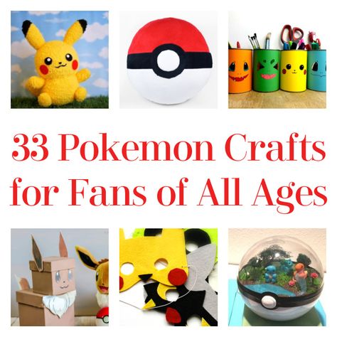 Hello, DIYers! Today we are talking about the lovable pocket monsters that have officially stolen the hearts of two generations! Whether you originally played on Gameboy or a Nintendo Switch, one thing is for sure… Pokemon are beloved. If you’re a fan or you’re trying to get your child interested, why not try making them […] The post 33 Pokemon Crafts for Fans of All Ages appeared first on DIY Projects by Big DIY Ideas. Diy Pokemon Crafts, Nintendo Crafts, Pokemon Pillow, Pikachu Ears, Beach Crafts For Kids, Pikachu Hat, Pokemon Crafts, Pokemon Terrarium, Pokemon Merchandise