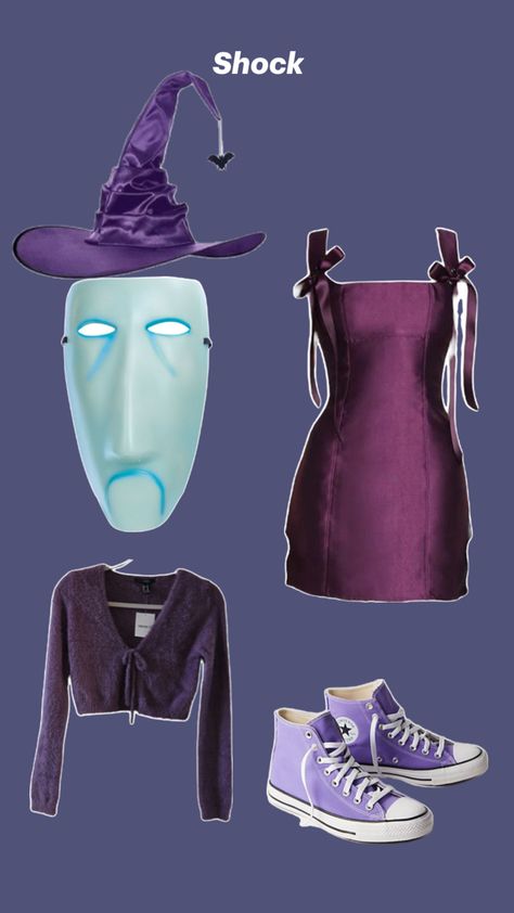 Shock Nightmare Before Christmas, Nightmare Before Christmas Costume, Disney Bound Outfits Casual, Horror Halloween Costumes, Cute Group Halloween Costumes, Matching Halloween Costumes, Pretty Halloween Costumes, Nightmare Before Christmas Halloween, Amazing Halloween Makeup