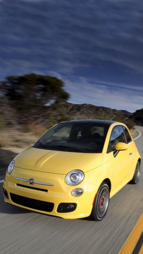 Fiat 500 Fiat 500, Travel Blog, Bmw Car, Favorite Places, Bmw, Cars, Vehicles, Yellow, Travel