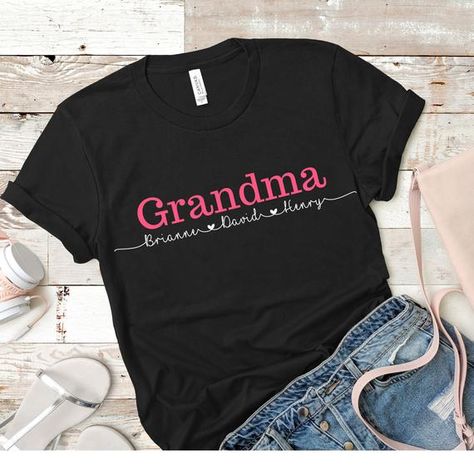 Mom Grandma Great Grandma, Great Grandma Gifts, Great Grandma, New Grandma, Grandma Shirts, Grandma Gift, Mom And Grandma, Mothers Day Shirts, Womens Long Sleeve Shirts