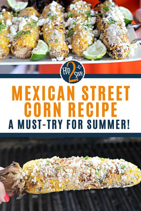 Here is an authentic elote recipe you can make at home. This grilled corn on the cob is a zest and flavorful Mexican street corn recipe that makes the perfect summer bbq side dish. Authentic Elote, Authentic Elote Recipe, Corn Elote Recipe, Mexican Corn Recipes, Summer Bbq Side Dishes, Elote Recipe, Grilled Sweet Corn, Mexican Street Corn Recipe, Street Corn Recipe