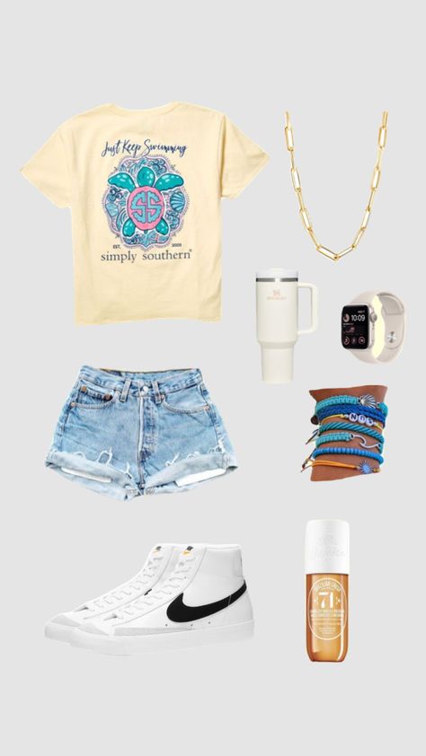 Summer Outfits 2024 Preppy, Cute Summer Outfits For Teens Aesthetic, Summer Outfits Appropriate, Cute Summer Outfits 2024, Vsco Outfits Summer, Outfit Collage Summer, Teen Preppy Outfits, Preppy Summer Outfits Casual, Vsco Outfit Ideas