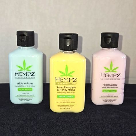 Hempz Lotion Hempz Lotion, Body Moisturizer, Body Products, Melon, Pomegranate, Stocking Stuffers, Pineapple, Bath And Body, The Secret