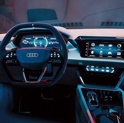 Rate This Audi etron GT interior 1 to 100 #car #cars #carsMotorcycles #CoolCars #SuperCars #SuperCar #AmazingCars #luxuryCars #BeautifulCars #HotCars #DreamCars #SuperCars #CarsAndMotorcycles #ExoticCars #ExpensiveCars Etron Gt Rs, Audi Etron Gt, Audi Etron, Audi E Tron, Мотоциклы Cafe Racers, Audi E-tron, Volkswagen Group, Building An Empire, Audi Rs