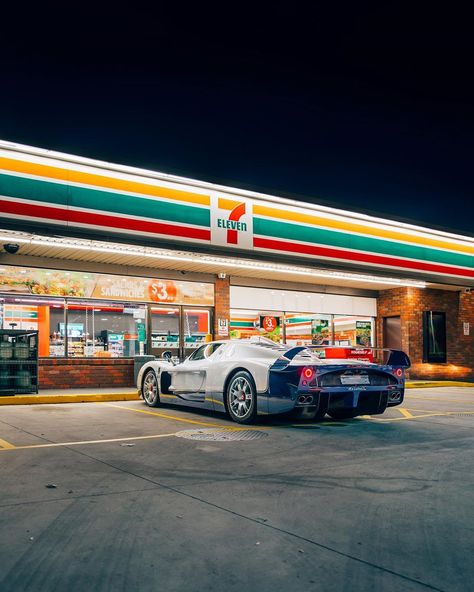 Alex Penfold on Instagram: “Choosing the most practical car from @duttongarage to take down to 7/11. #maserati #mc12 #duttongarage #australia” 7 11 Aesthetic, R34 Gtr, 7 Eleven, Automotive Photography, European Cars, Car Culture, Car Photography, Fiat 500, Automotive Design