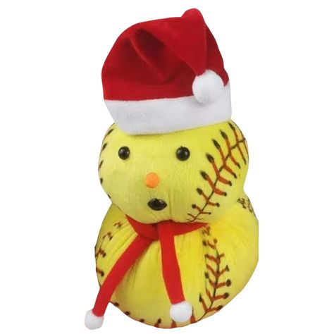 "Softball Gifts | Softball Gifts for Girls, Player, Coaches, Team, Mom I Catcher I Near Me Softball plush snowman is 6\" tall x 3\" wide. This will make a great Christmas gift or stocking stuffer! GREAT GIFT for the softball player, teammate, coaches, mom, or fan. 10 inches clasp to clasp Great gift for all occasions, including: Valentine's Day Gift to mom A gift to a softball player Parents night gift Mother's Day Father's Day Birthdays Weddings Anniversaries Graduations Tournaments Prom and Ho Softball Snowman Diy, Softball Gift Ideas, Softball Roses, Softball Backgrounds, Cowgirl Cookies, Softball Team Gifts, Softball Quotes, Softball Gifts, Baseball Boys