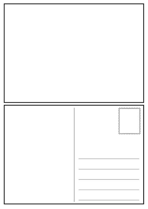 Blank Postcard, Postcard Template Free, Postcard Layout, Diy Postcard, Printable Postcards, Free Postcards, Postcard Template, Card Templates Free, Picture Postcards