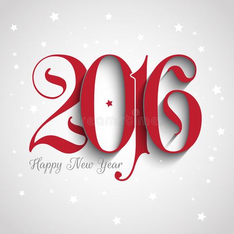 Happy New Year background stock illustration Happy New Year Typography, New Year Typography, Happy New Year 2016, Happy New Year Background, New Years Background, Happy Year, Nouvel An, Holiday Celebration, New Years Eve