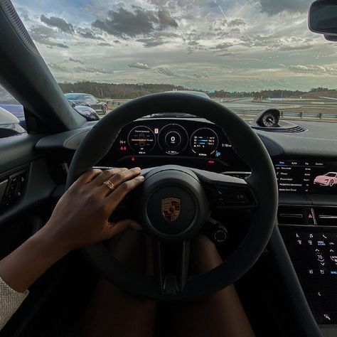 Took the new @porsche taycan for a spin at @pecatl yesterday 🔥 so excited to be test driving it for the week while i’m home in ATL Girl Driving, Girls Driving, Mom Car, New Porsche, Dream Vision Board, Porsche Taycan, Experience Center, Luxury Lifestyle Dreams, Luxe Life