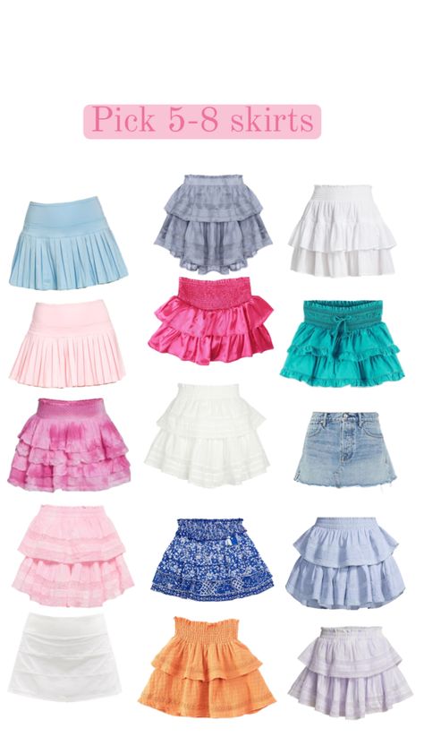 Where To Buy Preppy Skirts, Rush Skirt Outfit, Preppy Outfits With Skirts, Rush Week Outfits Round 1, Cute Skirts For Summer, Rush Skirts, Preppy Bottoms, Cute Summer Skirts, Rush Skirt