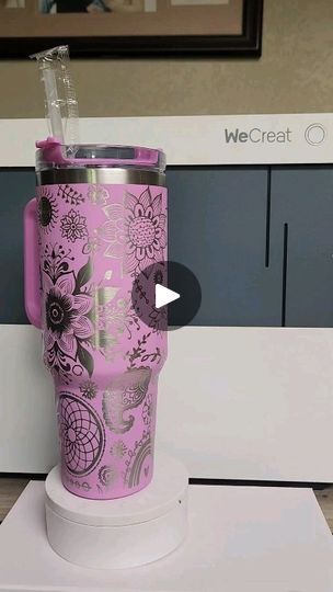 6.5K views · 2K reactions | Engraving tumblers has always been a joy, but finding the perfect laser engraver was a struggle until I discovered WeCreat Vision. It's truly a lifesaver... | By Carman_Craft_Creations Tumblers and more | Facebook Engraving Tumblers, Life Savers, Tumbler