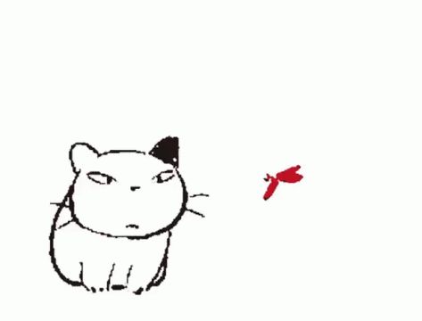 Cat Butterfly GIF - Cat Butterfly Animated - Discover & Share GIFs Kawaii Gif, Butterfly Gif, Black Cat Drawing, Walking Animation, Line Animation, Cat Art Illustration, Image Cat, Animated Drawings, Animation Design