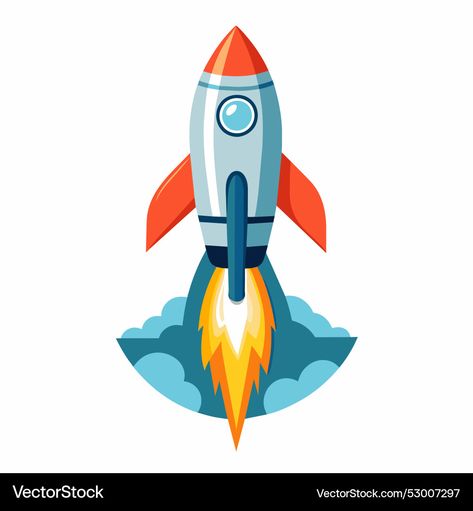 Rocket Illustration, Rocket Drawing, Space Drawing, Rocket Space, Space Drawings, Drawing Vector, High Res, Rocket, Png Images