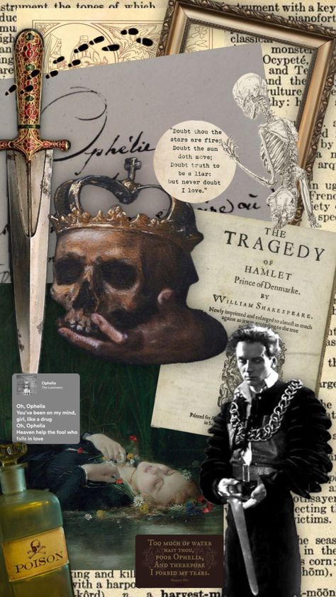 poor ophelia #hamlet #hamletophelia #shakespeareaesthetic #shakespeare #shakespearehamlet #hamletshakespeare Hamlet Themed Party, Hamlet Wallpaper, Shakespeare Party, Hamlet Poster, Hamlet Aesthetic, Ophelia Hamlet, Shakespeare Art, Hamlet And Ophelia, Shakespeare Garden