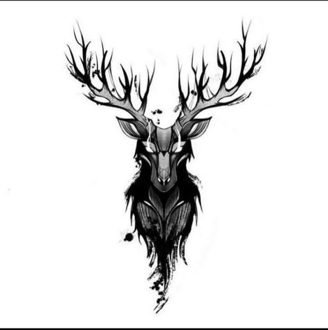 Stag Tattoos For Guys, Stag Skull Tattoo Design, Zombie Deer Tattoo, Norse Stag Tattoo, Elk Tattoo Men, Stag Tattoo Design, Buck Tattoo, Stag Logo, Elk Tattoo