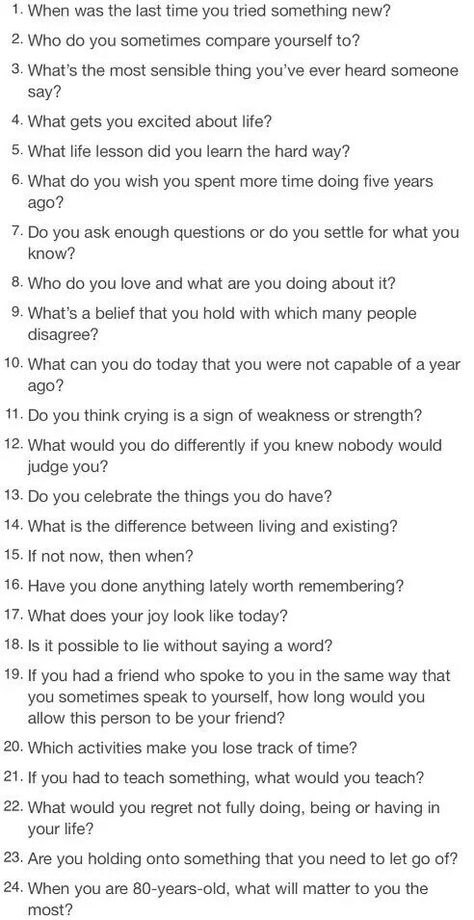 I’ll answer number 4: I am excited about life because it’s not finished and neither am I. Crush Talk, Question Games, Conversation Starter Questions, Planning School, Excited About Life, Conversation Topics, Question Game, Fun Questions To Ask, Deep Questions