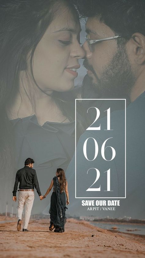 Prewedding Photography Editing, Wedding Save The Date Picture Ideas, Prewedding Poster Design, New Pre Wedding Shoot Ideas, Pre Wedding Edited Photos, Pre Wedding Save The Date Ideas, Wedding Photo Editing Ideas, Save The Date Ideas Pictures, Save The Date Pre Wedding