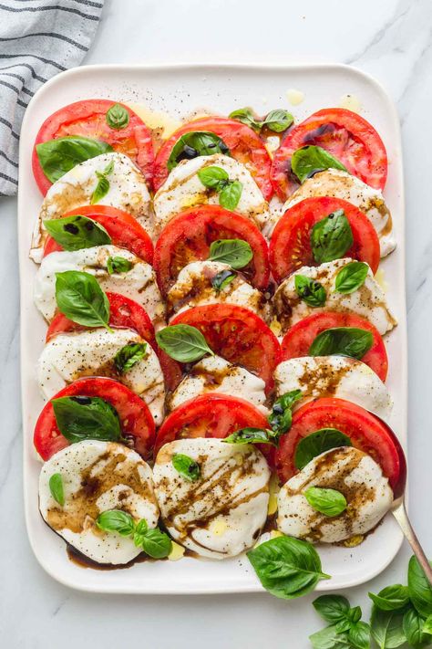 How To Eat Fresh Mozzarella, Tomatoes Cheese And Basil, Fresh Mozzarella And Tomatoe, Marinated Tomatoes And Mozzarella Cheese, Mozzarella Cheese Tomato And Basil, Mozzarella Cheese Salad, Caprese Salad Appetizer Party Appetizers, Classic Caprese Salad, Tomatoes Basil Mozzarella Appetizers