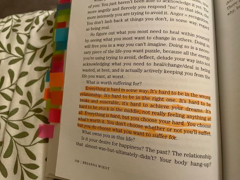 quote from the book “101 Essays that will Change the Way you Think” 101 Essays That Will Change Your Life, 101 Essays To Change The Way You Think, Choose Your Hard, 101 Essays, Change Your Life, Hd Photos, You Tried, No Way, Never Give Up