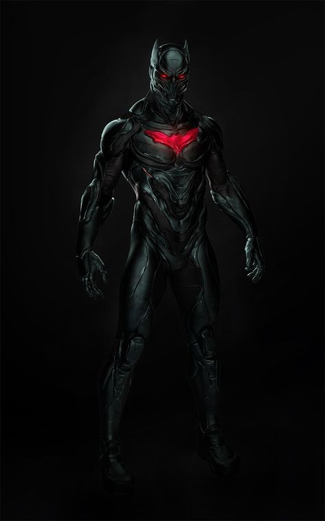 ArtStation - Batman Beyond Batman Beyond Concept, Sci Fi Suit, Batman Beyond Suit, Chill Pics, Evil Batman, Mechatronics Engineering, Batman Redesign, Batman Concept, Ajin Anime