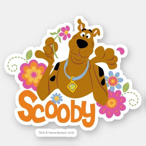 Scooby Doo Stickers Printable, Scooby Doo Flowers, Scooby Doo Stickers, What's New Scooby Doo, Quilts Designs, Scooby Doo Birthday Party, Scooby Doo Images, Scooby Doo Mystery Incorporated, New Scooby Doo