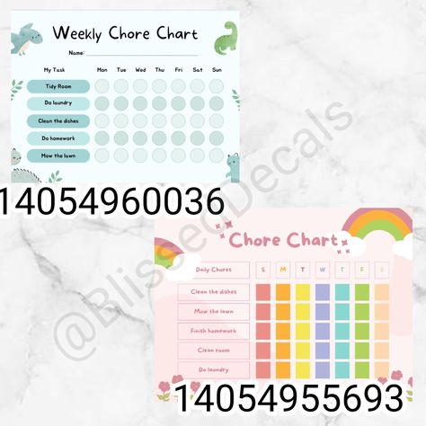 Cute Bloxburg Codes For Pictures, Berry Avenue Chores Codes, Dino Decals Bloxburg, Berry Avenue Bedroom Decal Codes, Berry Avenue Codes Pictures Chores, Bloxburg Decals Chores List, Playroom Bloxburg Decals, Nursery Codes Bloxburg, Bloxburg Picture Codes Chores