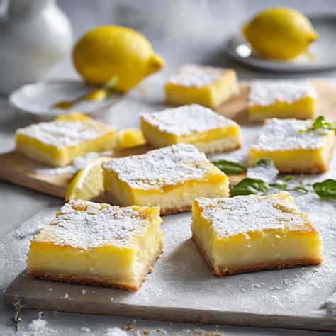 Lemon Ricotta Cheesecake, Lemon Ricotta Cookies, Fudgy Brownie Recipe, Caramel Chocolate Chip Cookies, Cheese Bar, Lemon Squares, Chicken Dumplings, Lemon Bread, Italian Food Recipes