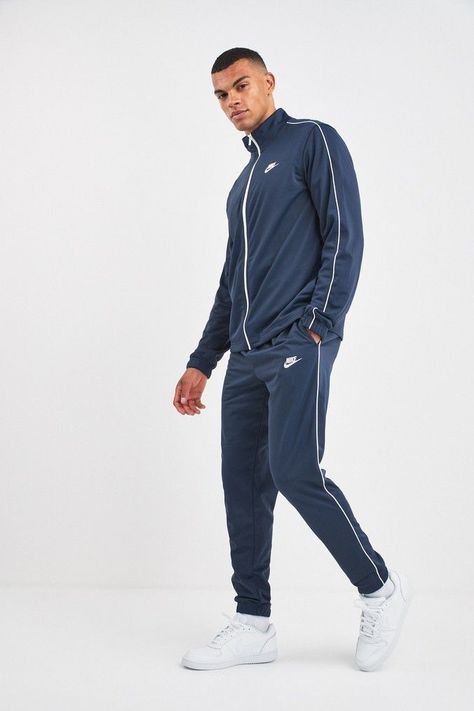 Nike Tracksuit Outfit, Nike Tracksuit Men, Tracksuit Outfit Mens, Nike Tracksuits, Fila Outfit, Nike Wear, Mens Tracksuit Set, Tracksuits For Men, Pe Teacher