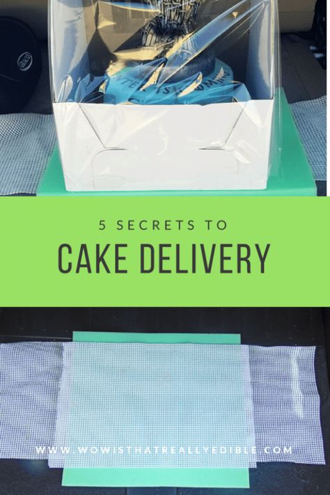 5 secrets to delivering cakes safely|Cake Delivery Tips|Learn how to avoid cake delivery disasters with these five tips Cake Transport, Home Bakery Business, Plain Cake, Cake Pricing, Gateaux Cake, Easy Cake Decorating, Cake Delivery, Cake Business, Childrens Birthday Cakes