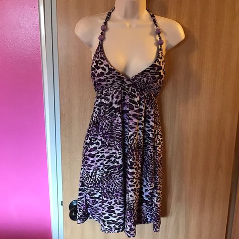 Dream Birthday, Print Summer Dress, Purple Things, 2000s Clothes, Earthy Outfits, Wardrobe Pieces, Y2k Dress, Animal Print Dress, Printed Summer Dresses