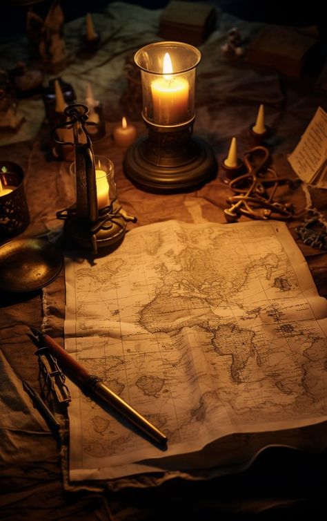 Mystery Adventure Aesthetic, Wayfinder Aesthetic, Fantasy Adventure Aesthetic, Quest Aesthetic, Mysterious Interior, Adventurer Aesthetic, Adventurecore Aesthetic, Teach Like A Pirate, Japanese Handwriting