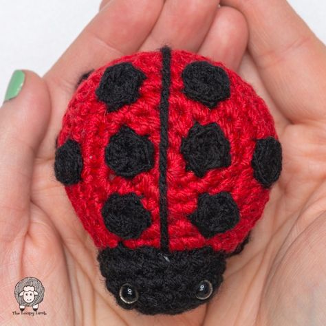 Bug Crochet, Crochet Ladybug, Crochet Bird Patterns, Crochet Pattern Tutorial, Crochet Flower Blanket, Crochet Dog Patterns, Pocket Pal, Crochet Doily Diagram, Quick Crochet Patterns