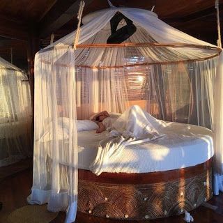 Canopy Bed Ideas, Canopy Bed Diy, Bed Design Modern, Round Beds, Dekorasi Kamar Tidur, Bed Canopy, Canopy Bed, Dream Room Inspiration, Room Makeover Bedroom