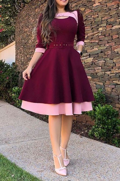 84f0f20482cde7e5eacaf7364a643d33desc45898639ri Women Cheap Dresses, Corporate Dress, Stormy Sea, Beautiful Dress Designs, Classy Dress Outfits, Stylish Dresses For Girls, Dress Flower, African Design Dresses, Latest African Fashion Dresses