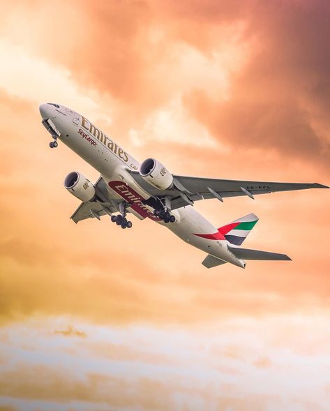 Emirates 777-300er, Boeing 777-300er, Emirates Plane, Hr Logo, Plane Pictures, Emirates Airlines, Foto Collage, Airplane Wallpaper, Aviation World