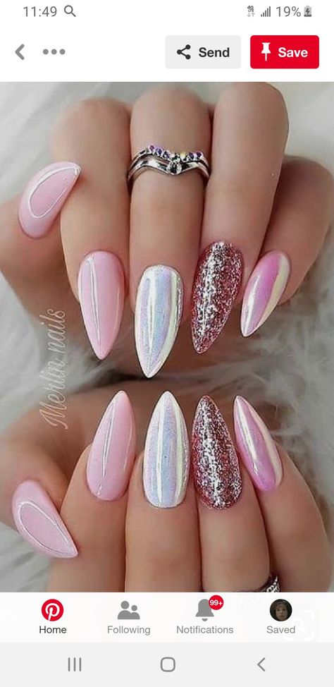 Manicure Ideas, Cool Nail Designs, Gel Nail Art, Gel Manicure, Gorgeous Nails, Manicure And Pedicure, Short Nails, Stylish Nails, Beautiful Nails