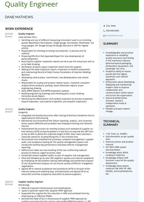 Best Quality Engineer Resume Sample and Template for 2022 Civil Engineer Resume, Engineer Resume, Civil Engineer, Resume Builder, Resume Sample, Measuring Instrument, Civil Engineering, Work Experience, No Response