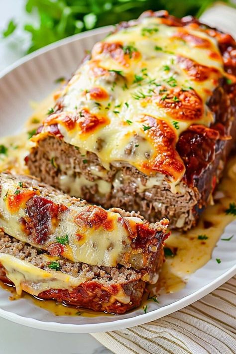 Philly Cheesesteak Meatloaf - Insanely Good Cheesesteak Meatloaf, Meatloaf Ingredients, Good Meatloaf Recipe, Best Meatloaf, Philly Cheesesteak, Philly Cheese Steak, Beef Recipes Easy, Beef Recipes For Dinner, Meatloaf Recipes