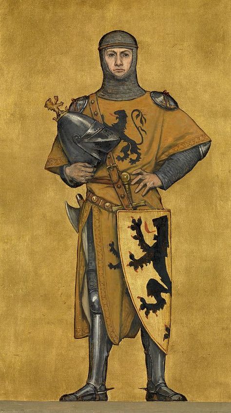 Middle Ages Art, Medieval Drawings, Medieval Artwork, Medieval Paintings, Medieval Ages, Historical Armor, Ancient Warfare, Medieval World, Portrait Paintings