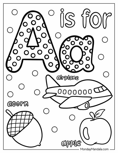 20 Letter A Coloring Pages (Free PDF Printables) A Coloring Sheet, A Letter Activity For Preschool, Letter A Prek Activities, Activities With Letter A, Crafts For The Letter A, Coloring Pages Alphabet, Letter A Art For Preschool, Preschool Letter A Worksheets, A Is For Craft Handprint