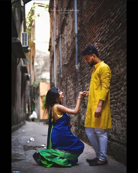 Adrit Roy, Bengali Couple, Couples Beach Photography, Best Couple Pictures, Couple Romantic, Romantic Couple Images, Pre Wedding Photoshoot Outdoor, Wedding Photoshoot Poses, Indian Wedding Photography Poses