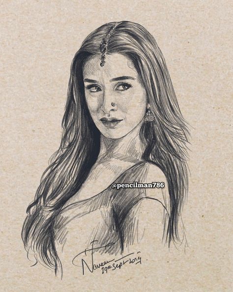 Shraddha Kapoor In Stree 2🌹 Do you agree? Shraddha Kapoor = Khubsoorati🌹 Artwork of Beautiful and super talented actress @shraddhakapoor in movie #Stree2, Hope you like it! #shraddhakapoor #streemovie #koiitnakhubsurat #shraddakapoor #stree2movie Follow @pencilman786 for more such #artwork #shraddha #shraddhakapoorsuperfans #shraddhakapoorfans #shraddhakapoorlovers [ Shraddha Kapoor, Stree 2 Movie, Pencil Drawing, Artwork, Bollywood, Koi Itna Khubsoorat, Sketch ] Drawing Of Shraddha Kapoor, Shraddha Kapoor Sketch, Adobe Illustrator Design, Portrait Sketch, Illustrator Design, Meaningful Drawings, Portrait Sketches, Shraddha Kapoor, 2 Movie